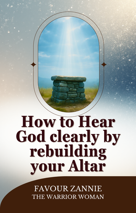 HOW TO HEAR GOD CLEARLY BY REBUILDING YOUR ALTAR (FREE DOWNLOAD)